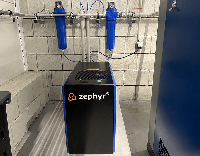 Nová kompletní kompresorová stanice Zephyr