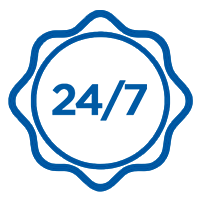 24/7 service hotline